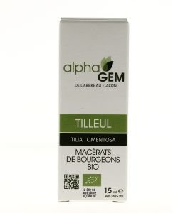 Tilleul (Tilia tomentosa) bourgeon unitaire BIO, 15 ml